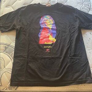 Akomplice Black Graphic Short Sleeve Tee